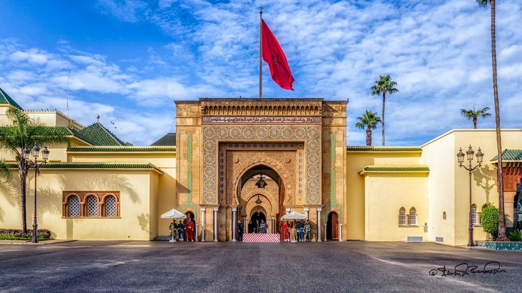 Maroc Palais Royal de Rabat Dar al-Makhzen roi Muhammad. Les | Etsy